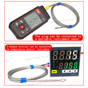 Dunne Plaat Thermokoppel K/T Thermometer Oppervlak Patch Hoge Gevoeligheid Temperatuursensor 1000 Graden Thermometer - Product Image 6