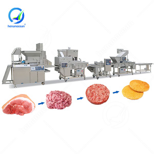 เครื่องทำเนื้อเบอร์เกอร์อัตโนมัติเชิงพาณิชย์ OCEAN เครื่องขึ้นรูปเนื้อสำหรับทำเนื้อเบอร์เกอร์และนักเก็ตขนาดเล็ก - Product Image 1