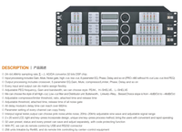 Système de sonorisation extérieur à ligne directe CVR Audio Digital Karaoke DSP Processor avec plusieurs fonctions
