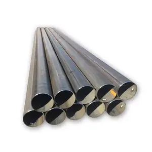 ASTM A106 Preto ERW Oco Seção Tubos Seamless Aço Carbono Rodada Laminados a Quente 4 Polegadas Seamless Steel Pipe Preços