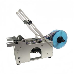 Machine d'étiquetage semi-automatique pour bouteilles rondes, bouteilles de vin, bouteilles en plastique - Product Image 5