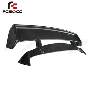 Pour <span class=keywords><strong>Suzuki</strong></span> <span class=keywords><strong>Swift</strong></span> ZC33S 2018-2024 aile de toit en Fiber de carbone aileron arrière grande aile de queue pièces de voiture haute Performance pare-chocs - Product Image 3