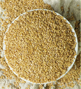 Flaxseed Bulk Supplier High Omega-3 Non-GMO Natural White Dried Seeds 25kg/bag for Health Food Manufacturing