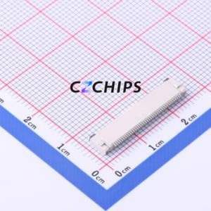 FPC-05F-40PH20 FFC/FPC Connector SMD,P=0.5mm,Horizontal Mount Connector Flip Cover Type Bottom Contact 40P 0.5mm - Product Image 2