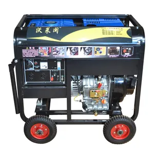 Penjualan langsung pabrik rumah tangga kecil portabel 5kw 7kw 6kva 6kw 10kw 10kva 12kw bingkai terbuka generator diesel untuk dijual