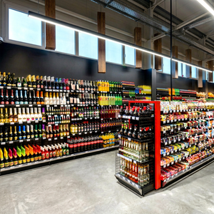 Estanterías Comerciales para Hipermercados, Exhibidores Resistentes para Tiendas Minoristas, Proyecto de Exhibición para Tiendas Completas - Product Image 1