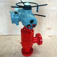 Vanne de régulation électrique à commande API 6A CC80 pour gaz de tête de puits, type bouchon et cage