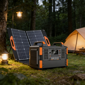 Home Energy Storage System 1200 Watt Battery Portable Power Station 220v Mini <b>Generator</b> <b>Solar</b> Car Charge Pure Sine Wave T11 Pure - Product Image 1