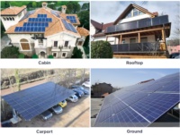 20KW 20KVA 20000W système solaire entièrement sur réseau avec ensemble de stockage système solaire alimentation domestique kit de système solaire domestique pour usage domestique
