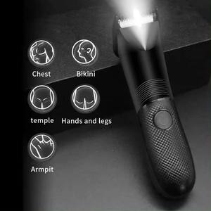 2 in 1 Body Hair Trimmer Lady Shaver Electric <b>Epilator</b> Bikini Hair Removal Body Groin Trimmer Shaver Body Groomer Grooming Kit - Product Image 3