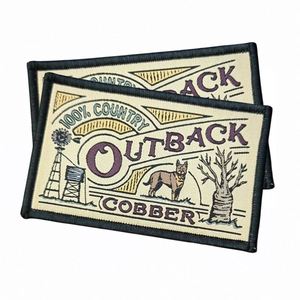 Parches Bordados de Alta Calidad con Nombre y Logotipo Personalizados, Insignias Tejidas para Uniformes Escolares y de Scouts - Product Image 3