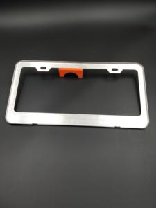 Cadre de plaque d'immatriculation chromé robuste en acier inoxydable - Product Image 4