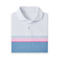 Polo de golf OEM de luxe durable et de haute qualité en polyester spandex extensible à séchage rapide pour hommes