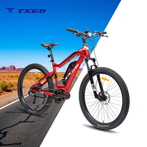 จักรยานเสือภูเขาไฟฟ้า TXED รุ่นใหม่ล่าสุด ขนาด 27.5 นิ้ว 36V 250W 9 สปีด พร้อมดิสก์เบรก มอเตอร์ดุมล้อหลัง โครงอลูมิเนียม <span class=keywords><strong>MTBE</strong></span> - Product Image 1