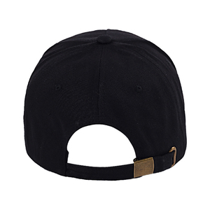 Cappellino da Baseball in Cotone 100% a Cinque Pannelli con Visiera Curva e Chiusura a Scatto in Rame; Cappello da Sole per Adulti con Logo Personalizzabile - Product Image 3