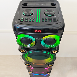 Loa kèn Party Parlante 3 * 12 inch, loa TWS chất lượng cao với micro không dây kép IFeiGift-1285 dùng cho ngoài trời - Product Image 5