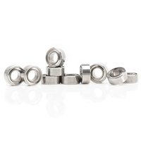 Mini compresseur d'air avec roulement MR63ZZ 3x6x2.5mm, roulements à billes miniatures à gorge profonde de haute précision 630ZZ pour voitures RC et petits jouets