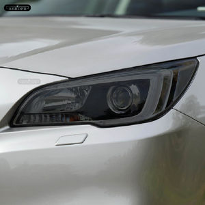 Película de tinte para faros de coche, pegatina protectora de luz TPU, color negro ahumado, accesorios para Subaru Forster BRZ <span class=keywords><strong>Outback</strong></span> Legacy Impreza, 2 uds. - Product Image 5
