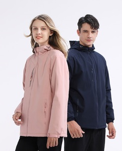 Giacche Softshell da trekking con logo personalizzato <span class=keywords><strong>giacca</strong></span> da uomo in pile con cappuccio e Zip <span class=keywords><strong>giacca</strong></span> <span class=keywords><strong>a</strong></span> <span class=keywords><strong>vento</strong></span> <span class=keywords><strong>antipioggia</strong></span> uomo donna - Product Image 3