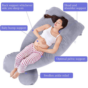 Oreiller <span class=keywords><strong>d</strong></span>'<span class=keywords><strong>allaitement</strong></span> <span class=keywords><strong>pour</strong></span> bébé de haute qualité, doux, en forme de U, confortable, oreiller de grossesse <span class=keywords><strong>pour</strong></span> tout <span class=keywords><strong>le</strong></span> corps, <span class=keywords><strong>pour</strong></span> dormir - Product Image 3