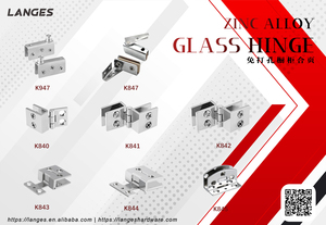 En Alliage de Zinc Métal Fermeture Douce Petit Verre Cabinet <span class=keywords><strong>Porte</strong></span> En Verre Charnières - Product Image 4