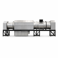 Four de carbonisation continu sans fumée à flux d'air industriel pour la fabrication de charbon de bois dur et de bois tendre
