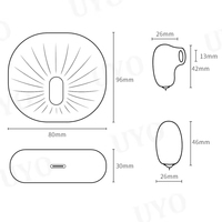Geräuschloser Klitoris- und Brustwarzen-Vibrator für Frauen, Wasserdicht IPX7, USB-Aufladbar, Umweltfreundliches Erwachsenen-Paar-Sexspielzeug für G-Punkt