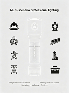 Lampe <span class=keywords><strong>torche</strong></span> LED portable rechargeable à boule céramique, autonomie LED de 100 000 heures, lumière <span class=keywords><strong>puissante</strong></span> de 5,5 heures pour les opérations de sauvetage - Product Image 3