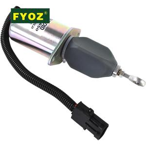 Vanne solénoïde d'arrêt de carburant, pour Cummins 6CT Doosan DH300-7, solénoïde d'arrêt du moteur, 24V, 3935650 SA476424 3970416 <span class=keywords><strong>2TO</strong></span> - Product Image 1