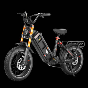 Bicicleta eléctrica eAhora Juliet Pro con cuadro de acero de alto contenido en carbono de 20" x 15", batería de litio de 60V 70Ah para adultos - Product Image 1