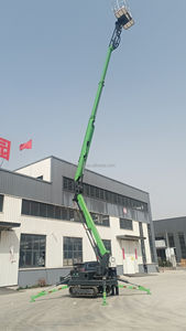 स्पाइडर मैन बकेट लिफ्ट भारी उछाल उठाने चेरी पिकर 30 फीट 40फीट 50फीट 60 फीट नई स्थिति इलेक्ट्रिक 380 वी बड़ी टोकरी एल्यूमीनियम मिश्र धातु - Product Image 6