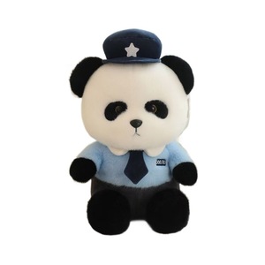 Jouets en peluche en gros, nouveaux modèles mignons de 8 pouces, poupées à griffes, animaux : West Highland, Panda, Cochon, Chat - Product Image 5