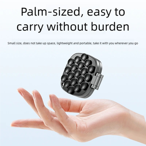 3 in 1 Magnetic Phone <b>Stand</b> Bionic Suction Cup 360 Rotation Portable Palm Size <b>Desktop</b> Holder for Smooth Surface - Product Image 6