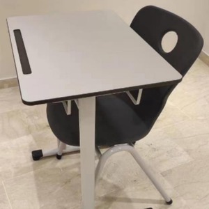 Ensemble bureau et chaise d'école Lin Ying 600x400x760mm, style moderne minimaliste pour utilisation en classe - Product Image 1