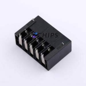 HC-10.16-2*5AW-05 Wire-to-Board Pin Header Bent Lead Through Hole,P=10.16mm Connector 2x5P 10.16mm Right Angle Insert 10P - Product Image 1