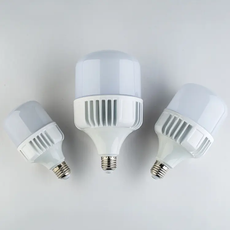 Die casting aluminum bulb factory 6500K E27 B22 20W 30W 40W 50W T Series led bulb LED energy saving bulb