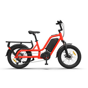 Bicicleta eléctrica de tracción trasera de 500W de alta calidad, dos baterías, + 10ah 10ah, bicicleta de carga eléctrica de largo alcance, bicicleta E, no incluye batería - Product Image 6
