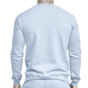 Vente en gros de survêtements tricotés de haute qualité pour hommes jogging uni avec logo sur mesure et étiquette ensembles de vêtements d'extérieur décontractés pour garçons en hiver - Product Image 3