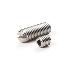 Asme b18.3 thép không gỉ phẳng cup-điểm M1.6-M24 rãnh không đầu Grub Bộ vít M3 - Product Image 4