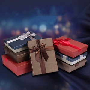 Elegant <b>Gift</b> <b>Box</b> with Butterfly Handle <b>for</b> Cosmetics Jewelry Birthday New Year <b>Empty</b> Paper Packaging - Product Image 3
