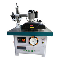 Fraiseuse verticale pour le travail du bois MX5117B Machine à façonner la broche du bois