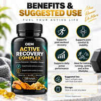 Premium Spor İyileştirme Yumuşak Kapsül Eklem Hareketliliği Aktif İyileştirme Antrenmanı Fitness Aktif Yaşam Tarzı Toptan OEM Özel Etiket