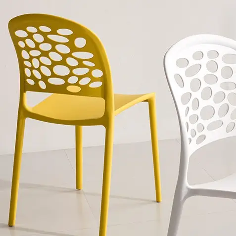 저렴한 주방 카페 비스트로 식당 의자 도매 현대 폴리 프로필렌 플라스틱 의자 공급 업체