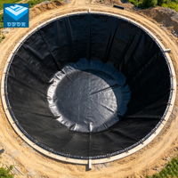 Géomembrane HDPE pour la régulation des eaux de récupération des décharges de déchets et la couverture des piscines
