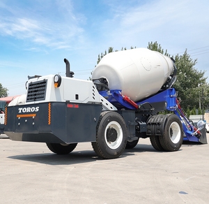 Tùy chỉnh máy trộn bê tông xe tải euro5 tự tải máy trộn bê tông 2m ³ 3m ³ 5m ³ Máy trộn bê tông nhỏ - Product Image 5