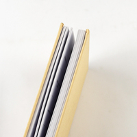 Carnet de luxe en lin à couverture rigide, plastification, impression offset, reliure cousue, étiquette privée, impression personnalisée de papeterie et de planificateurs