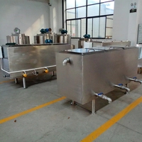 Roestvrijstalen Commerciële Chocolade Smeltmachine Cacaoboter Smelt Chocolade Temperatuur Smelten