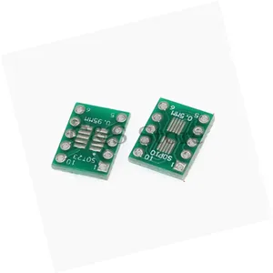 SOT23 SOP10 MSOP10 Umax SOP23 на DIP10 Pinboard SMD в DIP-адаптер пластина от 0,5 мм/0,95 мм до 2,54 мм