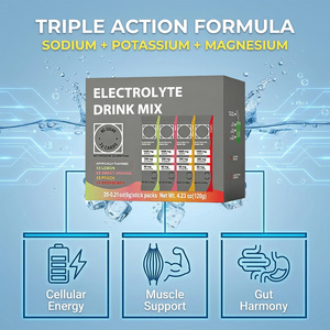 Prêt à expédier – Nouvelle variété de poudre d'électrolytes sans sucre en stock – Boissons en poudre pour l'hydratation sportive – 20 sachets - Product Image 2