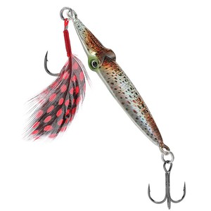 Leurre de Pêche au Lancer LUSHAZER 21g Jigging 3D Appât Artificiel Dur pour Carpe Pesca Leurre Jig avec Plume Matériel de Pêche pour Bar - Product Image 6